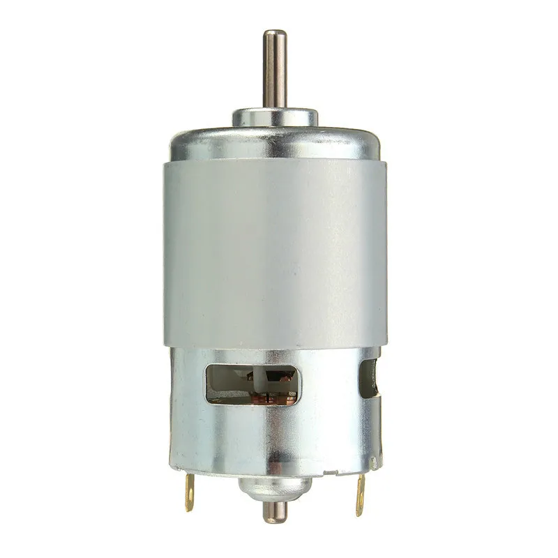 775 DC мотор-редуктор постоянного тока 12 V-36 V 3500-9000 об/мин шариковый подшипник большой высокий крутящий момент Мощность низкая Шум Лидер продаж электронный компонент мотор