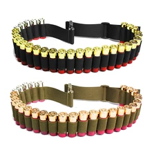 Тактический 12/20 Калибр Пуля для дробовика сумка 29 патронов носитель Оболочки Патронташ держатель ремень страйкбол картридж охотничий аксессуар