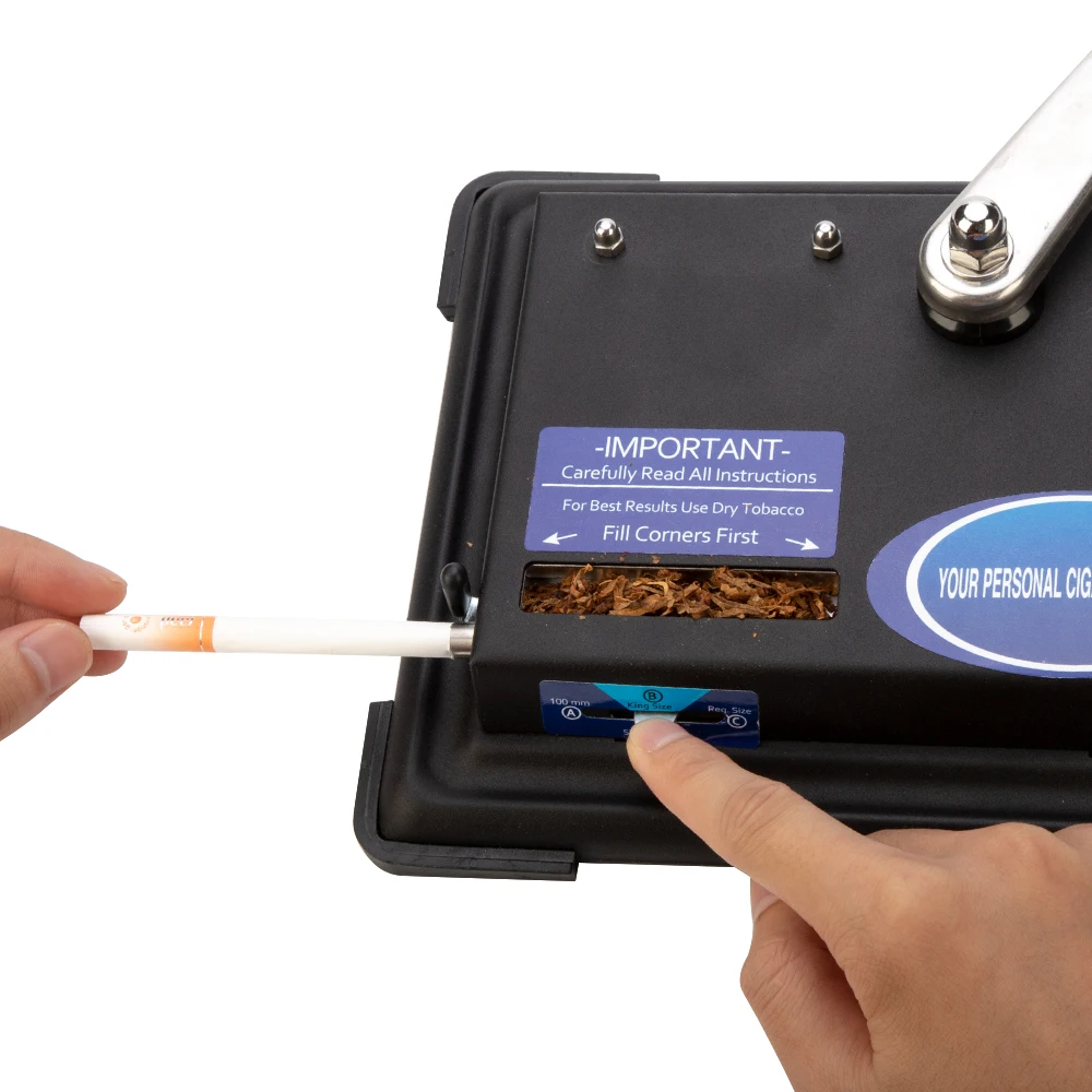Металл ручной сигареты табака курительная роликовая машина для 8 мм инжектор чайник ручной Ролик DIY инструмент аксессуары для курения