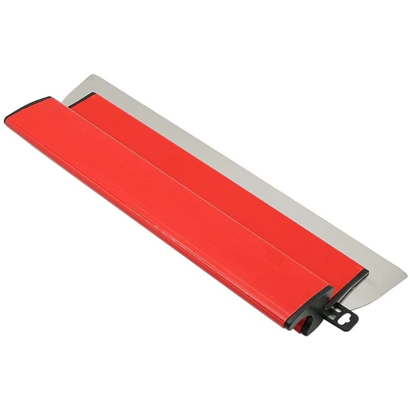Red Drywall Skimming Blade Plastering Painting Drywall Smoothing Spatula Flexible Blade Painting Finishing Trowel Tools 5