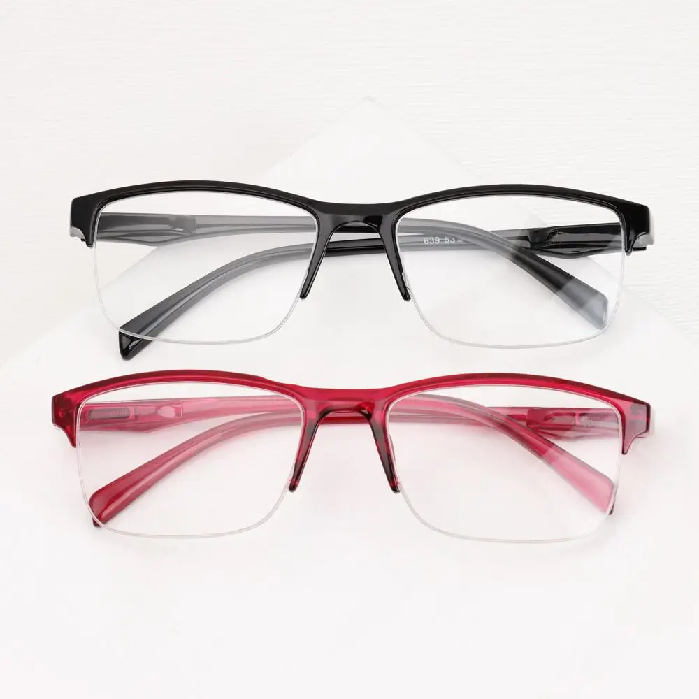 Fashion Men Business Reading Glasses Women Men Urltra Light PC Frame