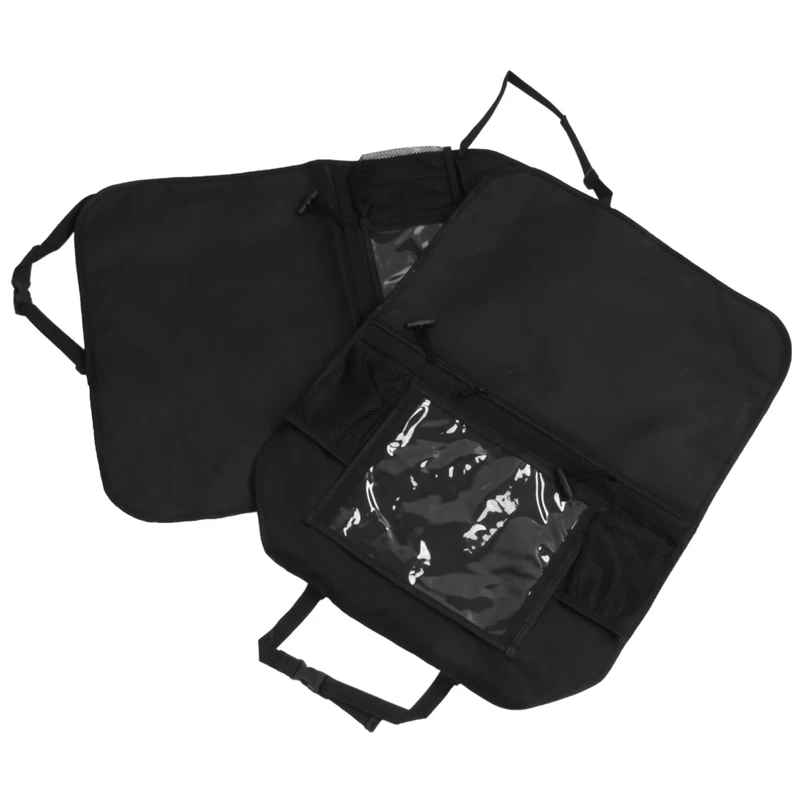 Кик-коврики, органайзер для заднего сиденья автомобиля, 2-Pack Xl, для малышей, для детей, для автомобиля, защита заднего сиденья, водонепроницаемый, для автомобиля