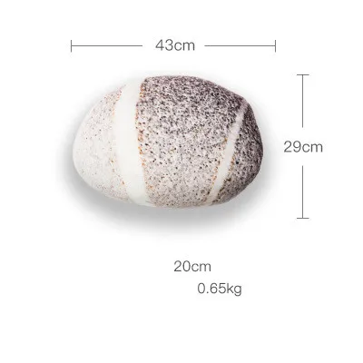 Armchair Seat Kawaii Stone Pattern Cushions for Office Dinning Chair Desk Seat Backrest Pillow Office Seats Textiles Almofadas 5