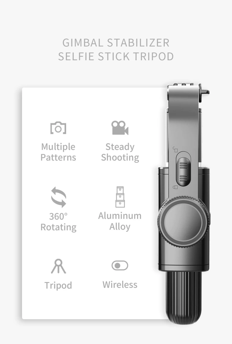 telefone móvel q08 selfie vara titular ajustável