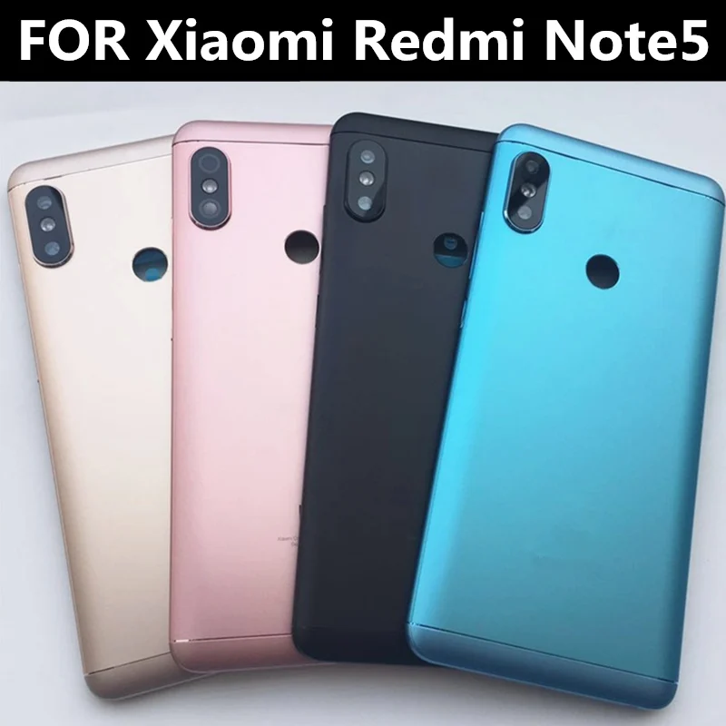 Для Xiaomi Redmi note5 Крышка батарейного отсека задняя стеклянная панель Задняя Дверь Корпус чехол для Redmi note 5 задняя крышка батарейного отсека дверь