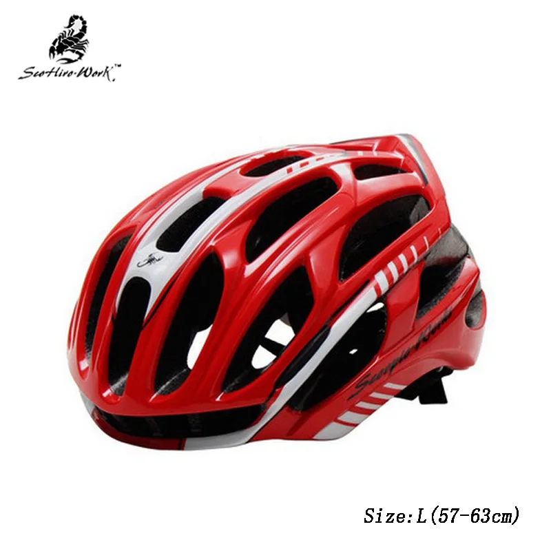 color 12-L Сверхлегкий велосипедный шлем с красный светодиодный свет MTB Дорожный велосипед Велоспорт Шлем Для мужчин Для женщин горный велосипед Велоспорт Шлем емкости ciclismo - Цвет: color 12-L