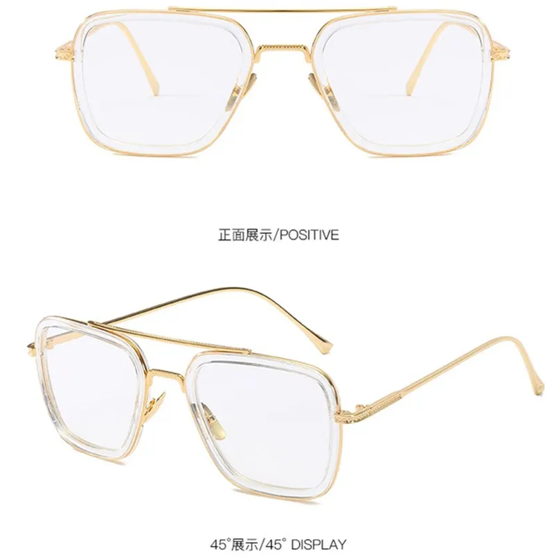 Spiderman lejos de casa gafas Iron-Man - Цвет: White edge