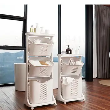 

Ultra Large Multi-storey Clothes Collection Basket Bedroom Dirty Clothes Lou Family Simple Dirty Clothes Basket Bathroom Plastic