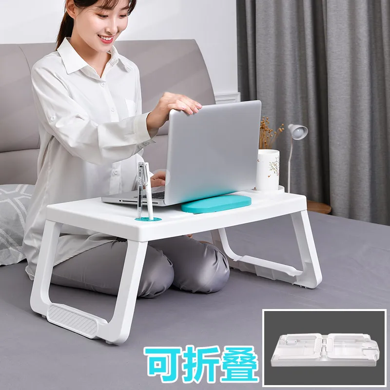 

Hot Sale Small Plastic Fashion Portable Folding Laptop Table Sofa Bed Office Laptop Stand Desk Computer Notebook Tray Stand