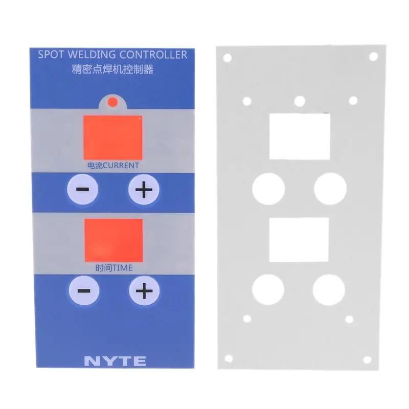 Panel film FOR digital display Spot welding time and current controller panel timing Ammeter Welders NY-D04 D05 | Инструменты