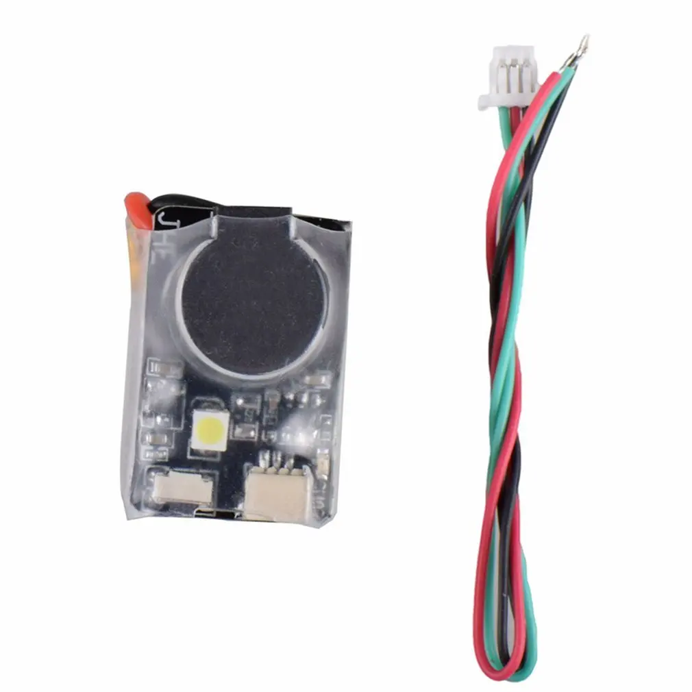 

Finder JHE42B 5V Super Loud Buzzer Tracker 110dB with LED Buzzer Alarm For FPV Racing Drone Flight Controller