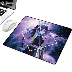 Demônio slayer kimetsu não yaiba mause almofada anime mousepad gamer pc mouse pad acessórios para jogos genshin impacto tapete de escritório cs ir