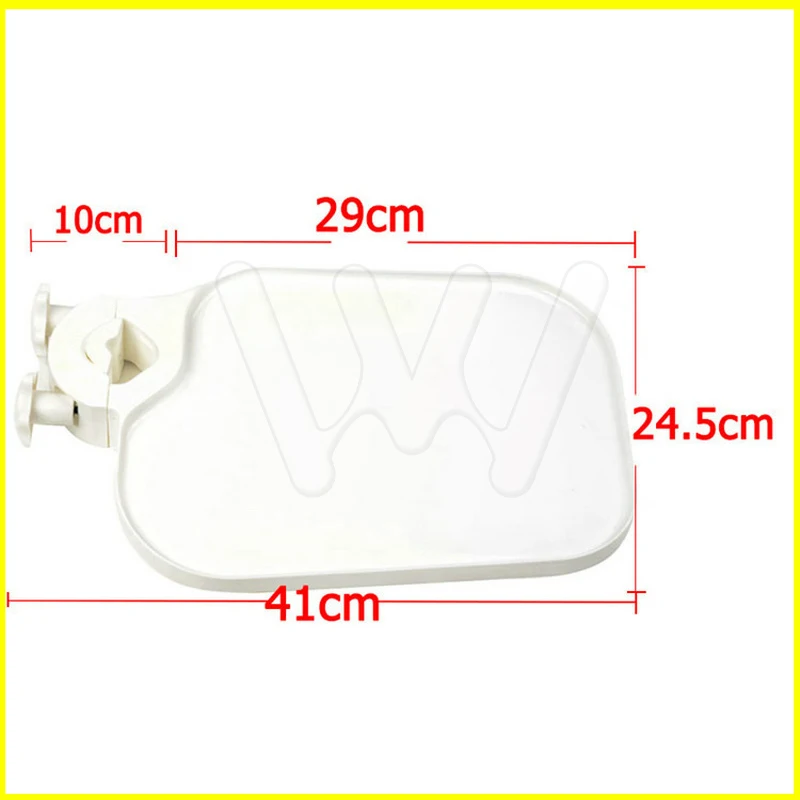 Dental Plastic Post Mounted Shelf Tray Table Dentistry Chair Accessories for Dental Chair unit (4)