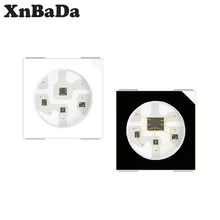Puce LED RGB, adressable individuellement, 10 à 1000 pièces, DC5V WS2812B, 5050SMD, noir/blanc, PCB WS2812 Pixels