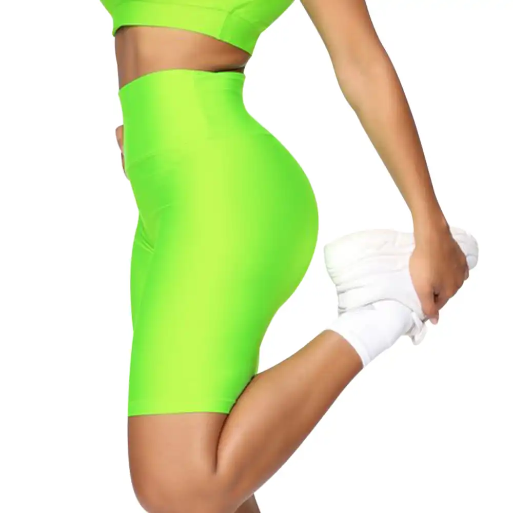 high waisted spandex shorts workout