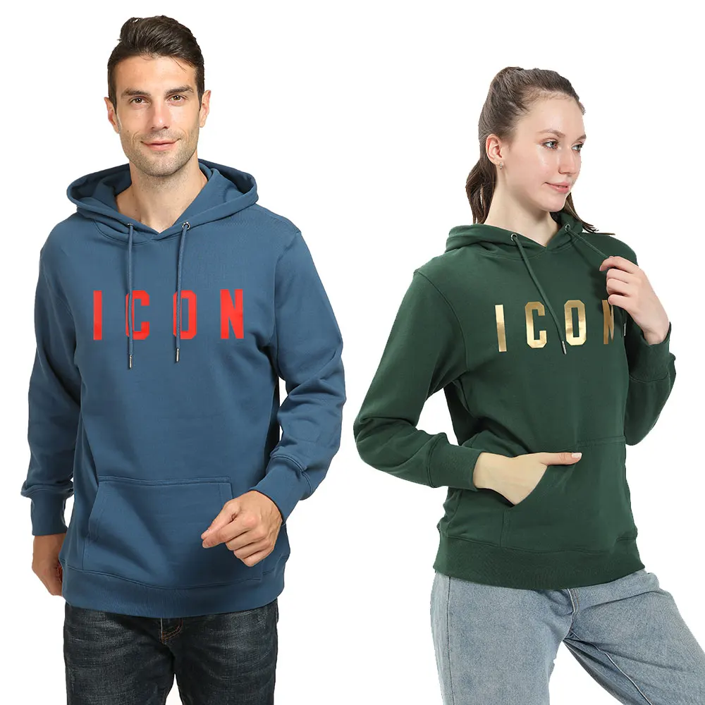 

DSQ Brand Fashion ICO Letter Hoodies Sweatshirt Men Women Autumn Casual Warm Fleece Hoodie Male Harajuku Hip Hop Hooded Pullover