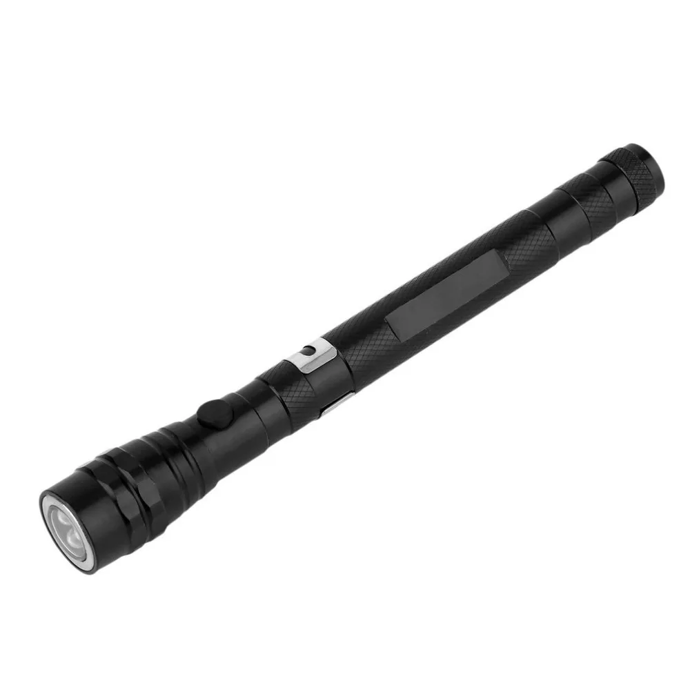

2020 ICOCO 360 Degree Flexible LED Flashlight Magnetized Head Telescopic 3 LED Torch Flashlight Magnetic Pick Up Tool Lamp Light