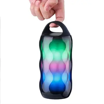 

BEESCLOVER Colorul Night Light Bluetooth Speaker Portable Wireless Bluetooth Speaker Touch Control 6 Colors LED Table Lamp d20