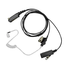 

STP8000 STP9000 STP8035 Earphone 2 Wire Walkie Talkie Earpiece with PTT Mic Compatible for SEPURA Radio