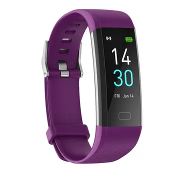 

Runmifit S5 Smartwatch Health Monitor Band Smartwatches Purple Smart Watch Fitness Traker Wireless Waterproof Android Ios