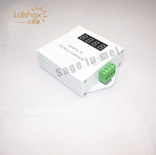 X1 DC5V-24V WS2811/WS2812B/6812/1903/6803 Magic светодиодный лента цифровой Красочные Музыка X1 контроллер с RF сенсорный пульт Max 600 пикселей