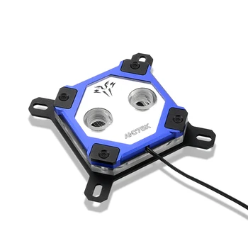 

Syscooling C75K CPU block water cooling water block micro water channel copper material G1/4 thread RGB support