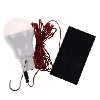 

Outdoor Portable USB Solar Lamp Hanging Hook LED Bulb Lamp Lights Fishing Camping Tent Lantern Flashlight Emergency Lamp Light