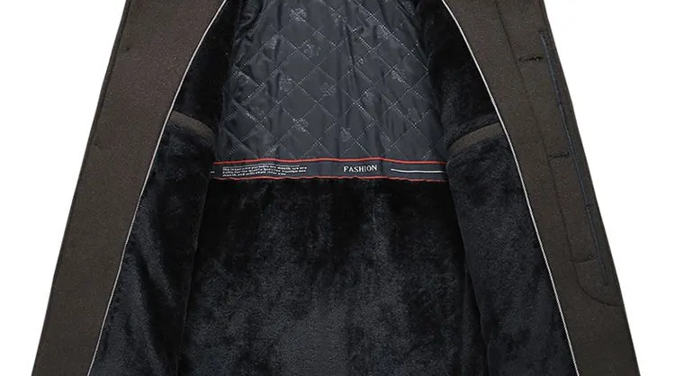 Новинка года; зимняя одежда с воротником из натурального меха; Jas Heren; утепленная одежда средней длины; Cappotti Uomo