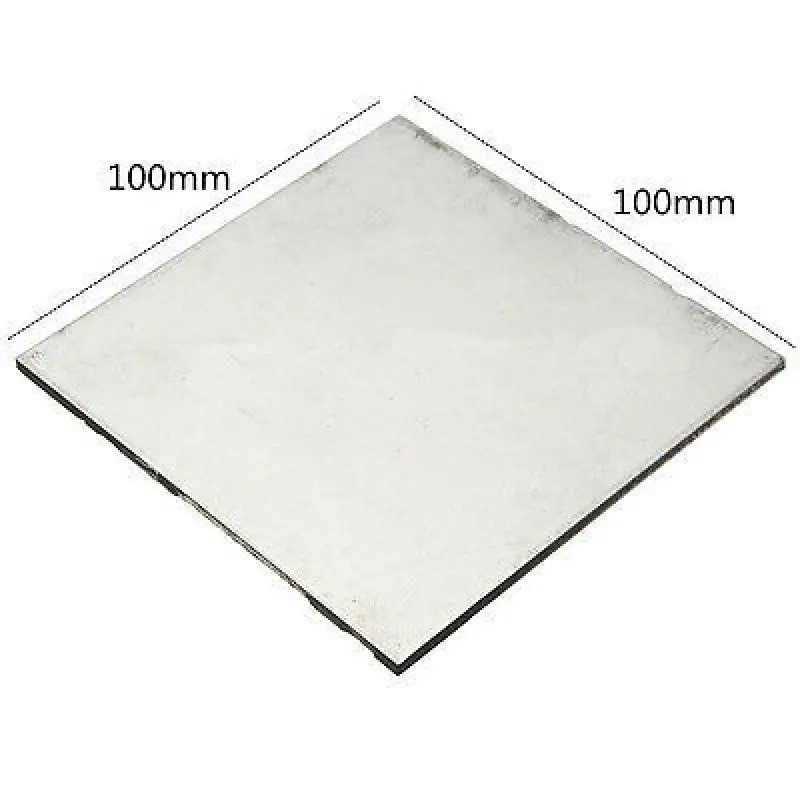 1pcs 0.3mm-4mm Thickness Titanium Ti Plate Sheet 100X100/100X150/150X150/200X200 with High Hardness draining tool titanium plate sheet