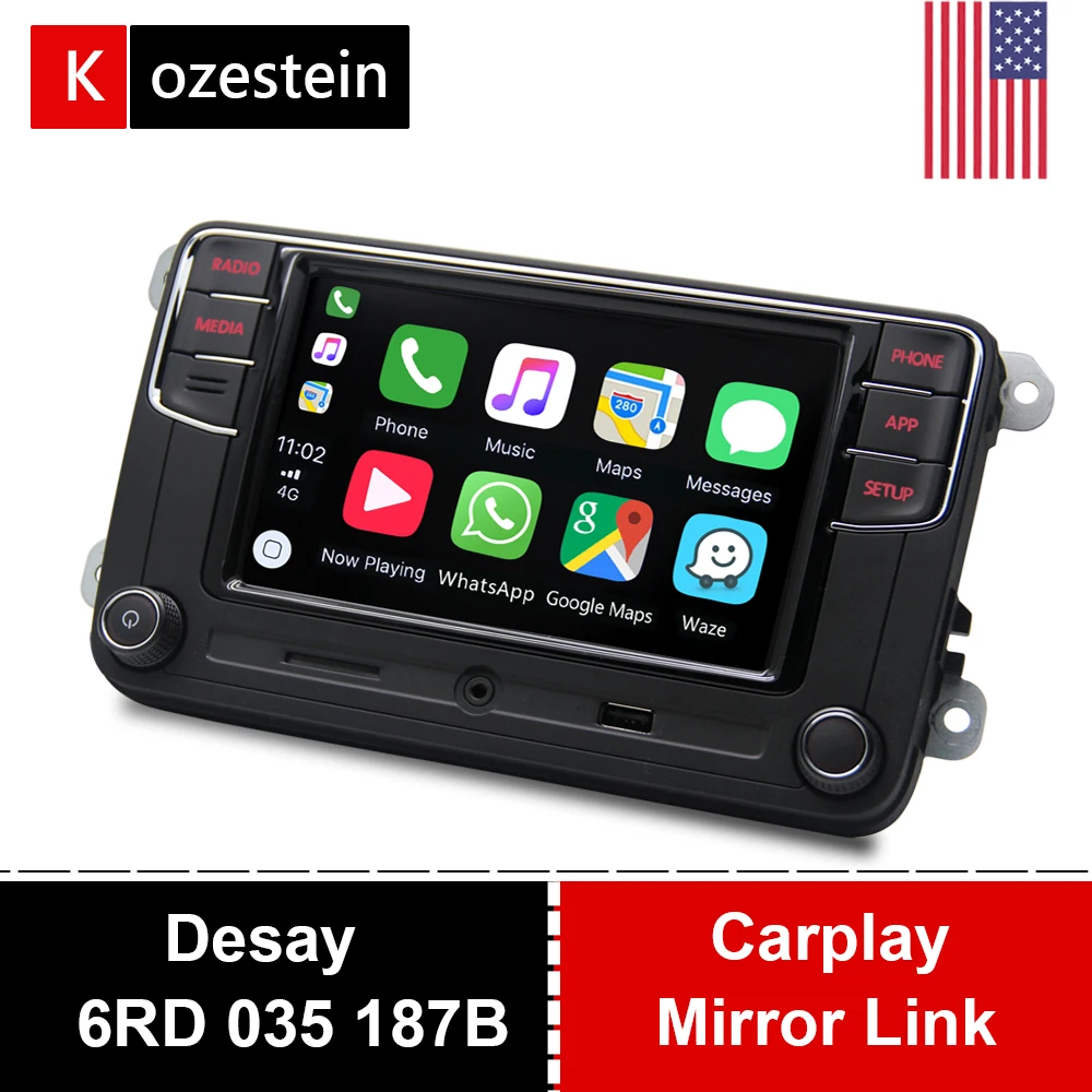Автомобильный радиоприемник Desay RCD330 Mirror Link RCD340 Plus 6RD 035 187B для VW Polo Golf Passat MK5 MK6 B6 B7