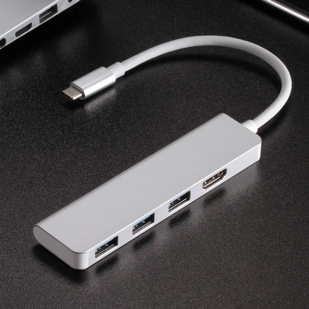 Type-c-HDMI конвертер HD hdmi4k мульти-в-одном док-станция с функцией концентратора 3,0