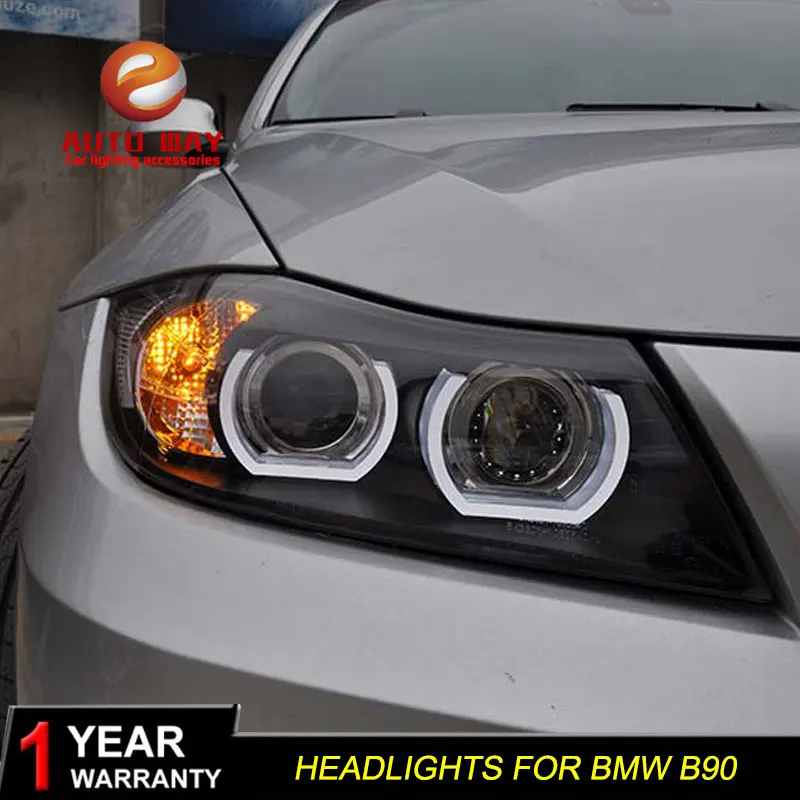 Автомобильный Стайлинг Головной фонарь чехол для BMW E90 330I 320I 318i светодиодные