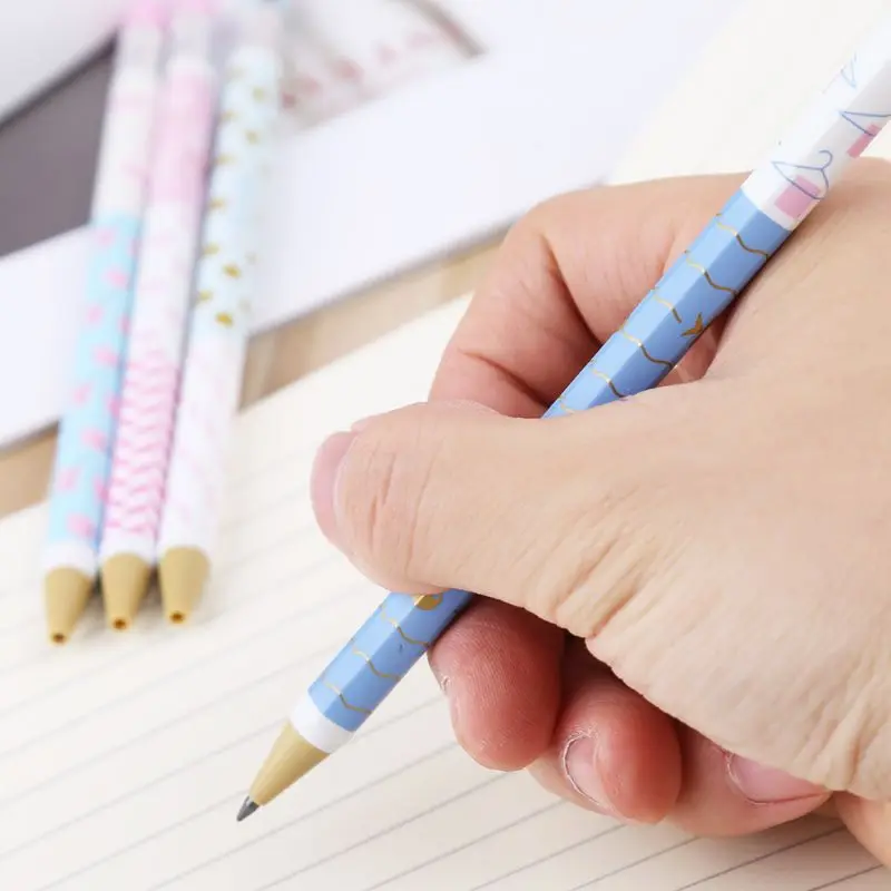 2x механический карандаш-пресс автоматическая ручка школьные офисные принадлежности канцелярские принадлежности 2,0 мм L41E