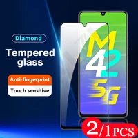 2/1Pcs 9D Gehärtetem Glas für Samsung Galaxy M62 M51 M42 M31 Prime M31S M32 M21 M21S M22 telefon Screen Protector schutz film