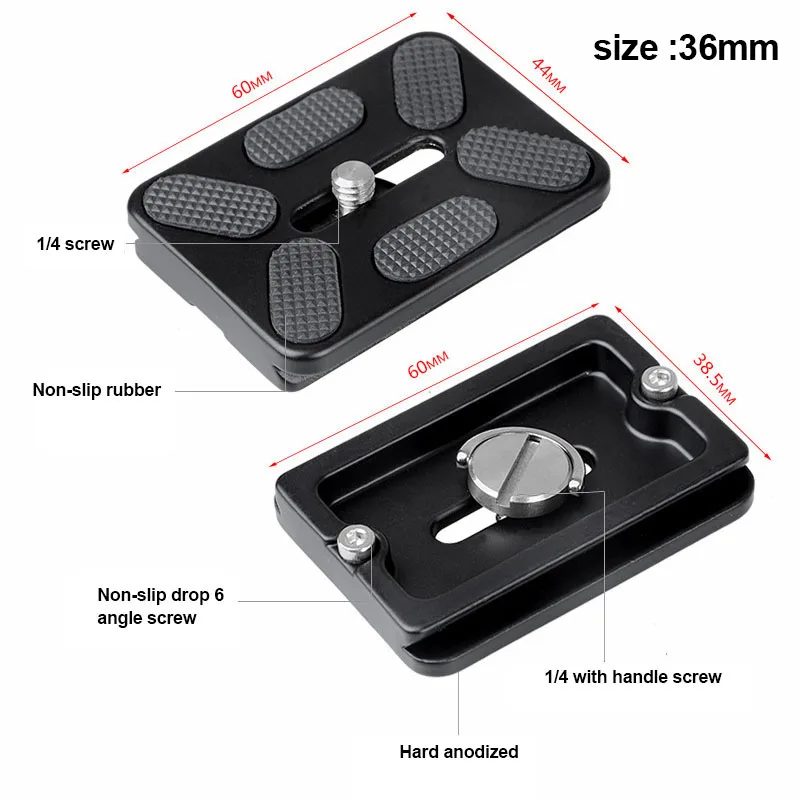 

1 Pcs Tripod Ball Head 360 Degree Rotation with Quick Release Plate for DSLR Camera SP99