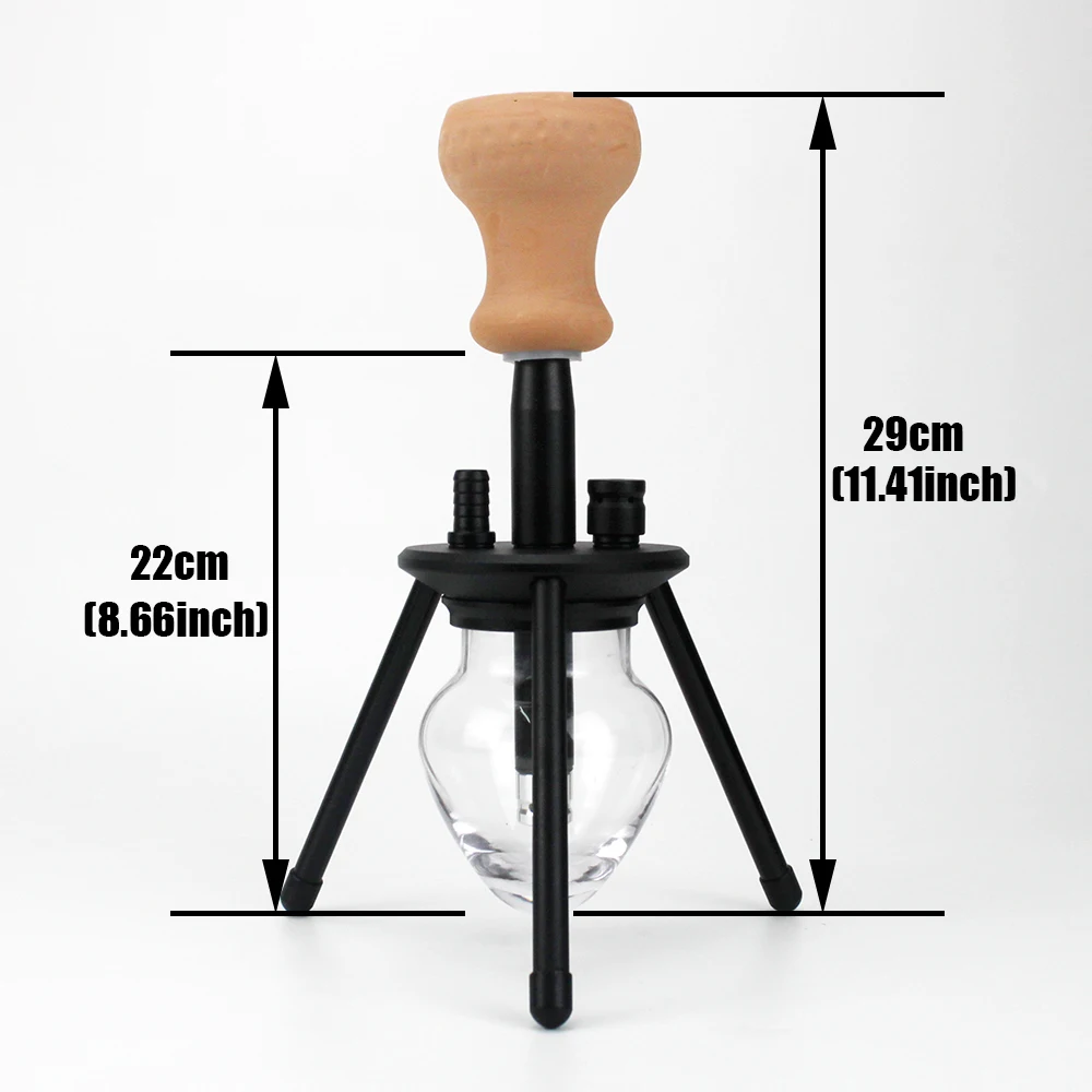 Mini Shisha Hookah Three-legged Nargile Sheesha Chicha Water Pipe Cachimbas Shisha Hookah Accessories