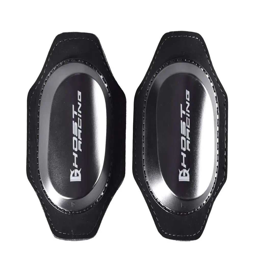 

Motorcycle Biker Racing Knee Protector Slider Pads Black Protective Gear