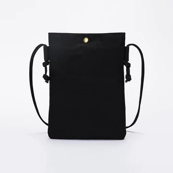 

Canvas bag women's new small bag on one shoulder