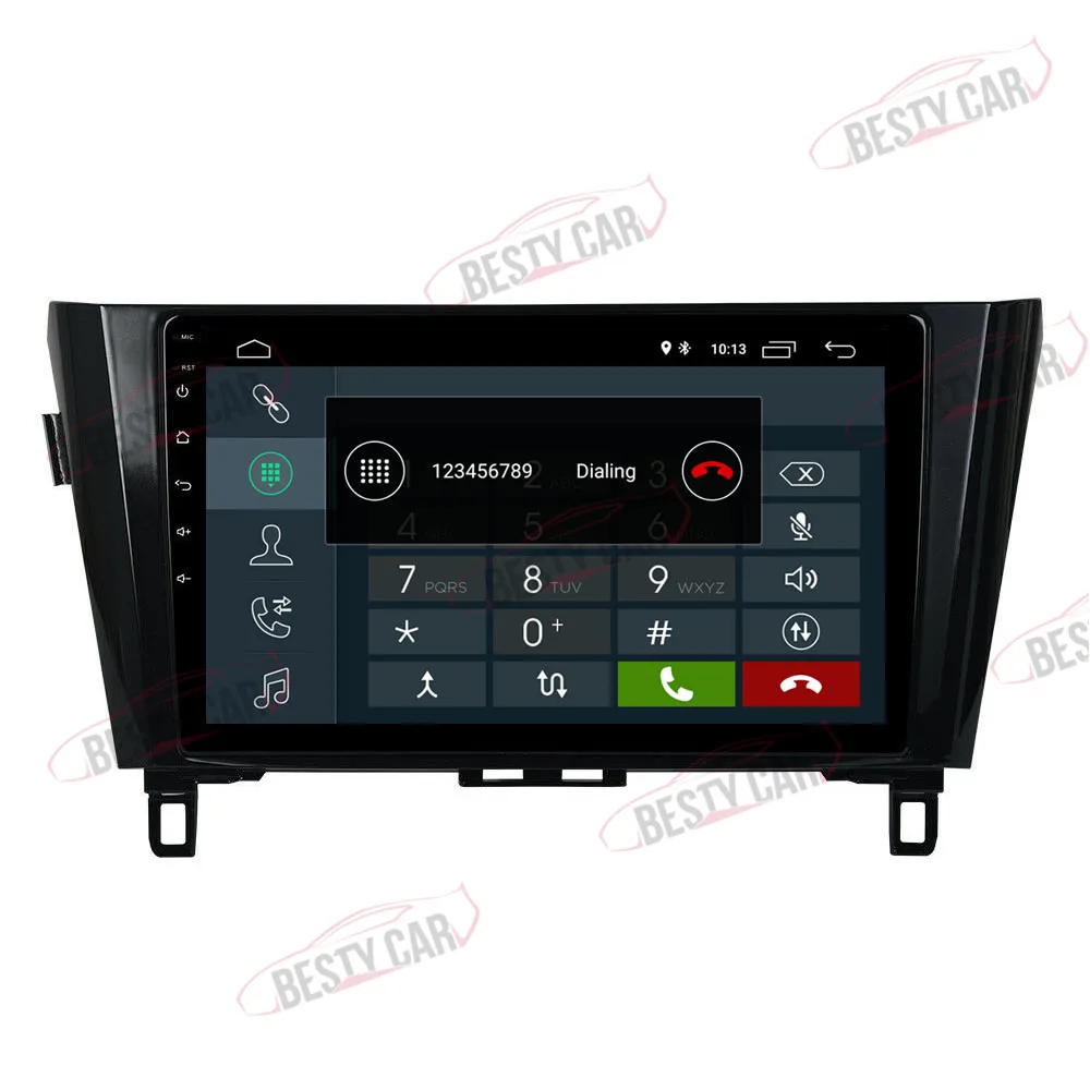 Best 10.1" Android 9.0 Car Multimedia Player Stereo Radio GPS Navigation for Nissan X-Trail Qashqai J10 J11 2014~2017 Head Unit 5