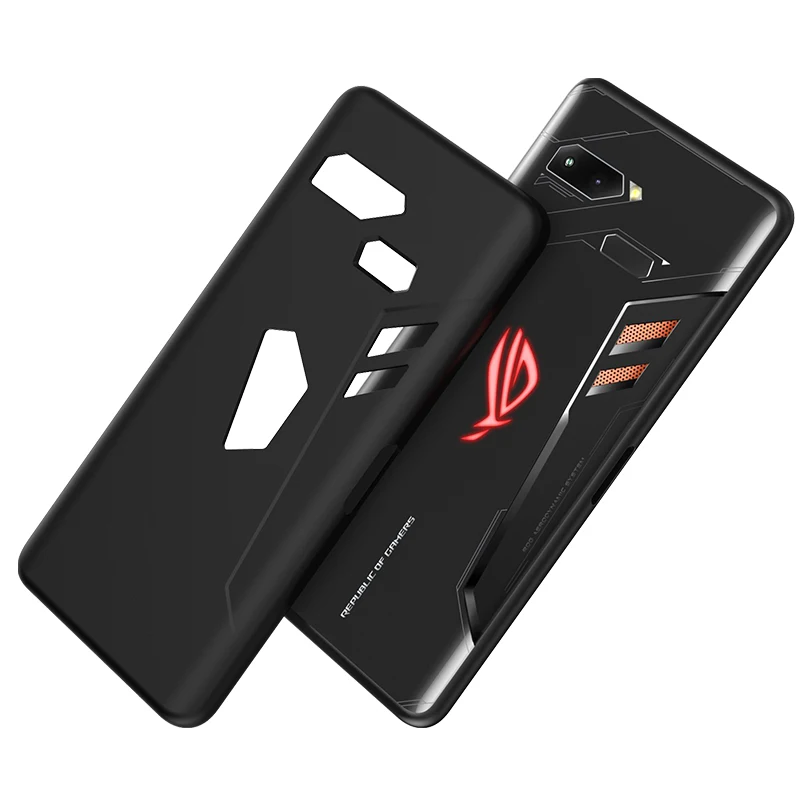 

Soft Silicone Back Case For Asus ROG Phone 2 ZS660KLBumper Fitted Case Phone Cases For Asus ROG Phone II ZS660KL Back Case