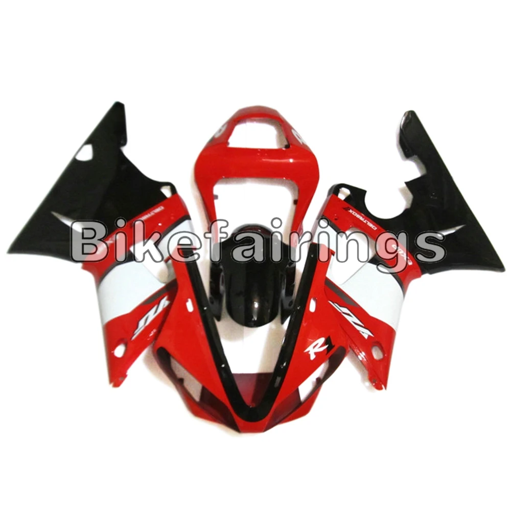 Белый красный и черный Понижающие капоты для Yamaha YZF1000 R1 2000 2001 00 01 R1 ABS пластик Инжекционный кузов комплект новые обтекатели