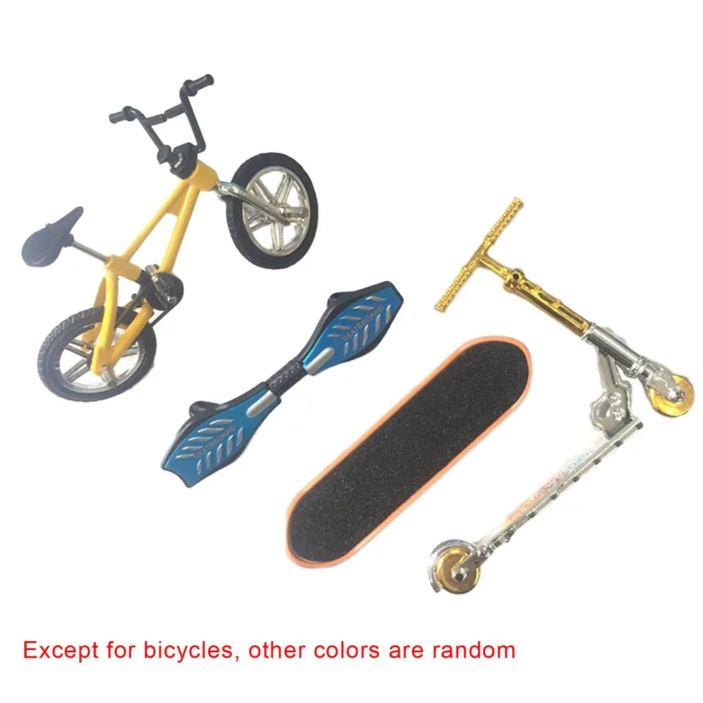 

Mini Bike Finger Scooter Skating Board Set Children Educational Toys Mini Finger Folding Scooter Vitality Board Scooter Model