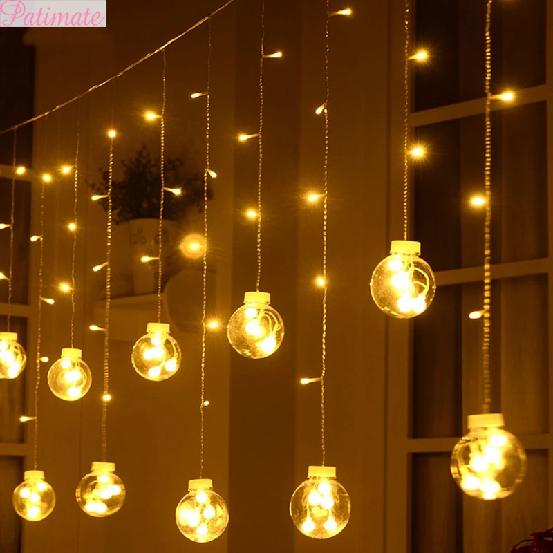 

Christmas Tree Decorations Cristmas Balls String LED Christmas Decor For Home Garland Pendant 2019 Navidad Xmas Ornaments Gifts