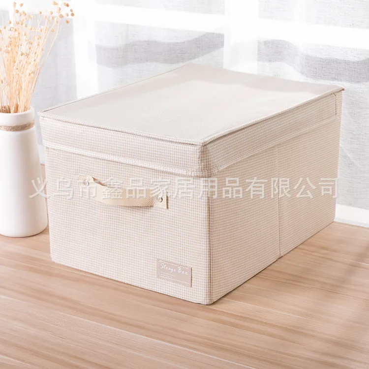 Storage Box Clothes Storage Box Waterproof Oxford Cloth Storage Box Flip Large Size Storage Box