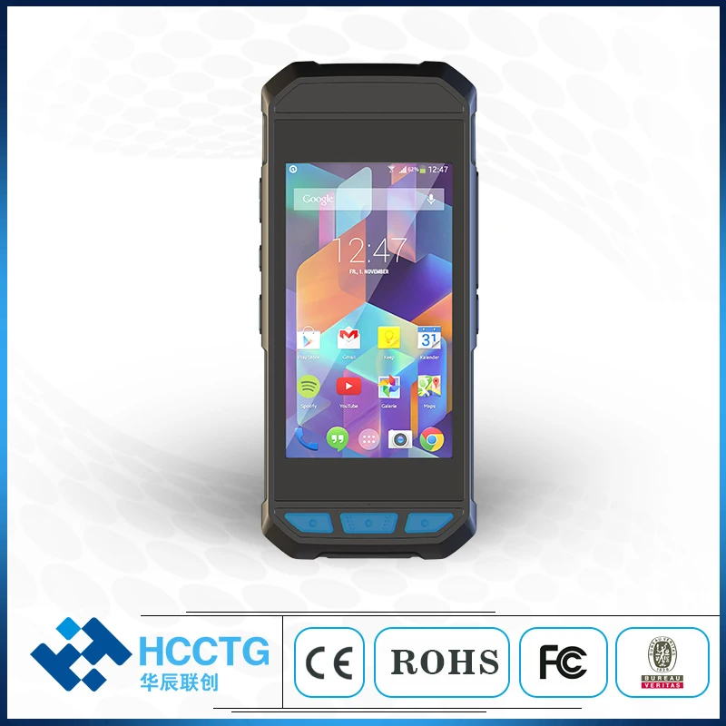 Поддержка термопринтера и камеры и NFC и gps мобильный сканер штрих-кодов Android PDA T980