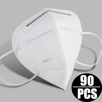 

90pcs Washable White Face Cover filter Pm2.5 Anti-dust Reusable Adjustable Mouth Face Covers Sunscreen Mouth-cover Dropshipping