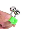 5Pcs/lot Bite Alarms Fishing Rod Bells Rod Clamp Tip Clip Bells Ring Green ABS Outdoor Metal Fishing Accessories Tool ► Photo 2/6