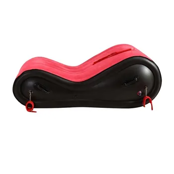 Modern Inflatable Air Sofa For Adult Couple Love Game Chair With 4 Handcuffs Beach Garden Outdoor Furniture Foldable 5