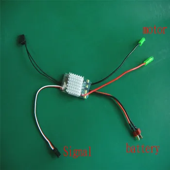 

40A Dual Way Brushed ESC 5-18V 2-4S Electronic Speed Controller for RC Racing Boat Car Tank 550 775 Motor DIY Parts