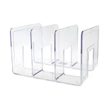 Акриловая прозрачная многослойная книжная полка декоративная Книжная полка для дома, комнаты, офиса, школьной библиотеки канцелярские принадлежности подарки X6HB